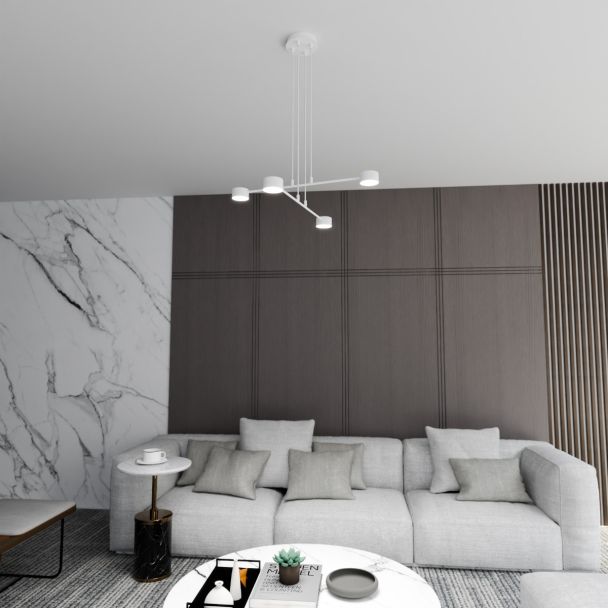 EMIBIG 1340/4 LAMPA WISZĄCA MODUS 4 WHITE