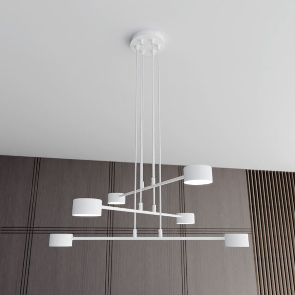 EMIBIG 1340/6 LAMPA WISZĄCA MODUS 6 WHITE
