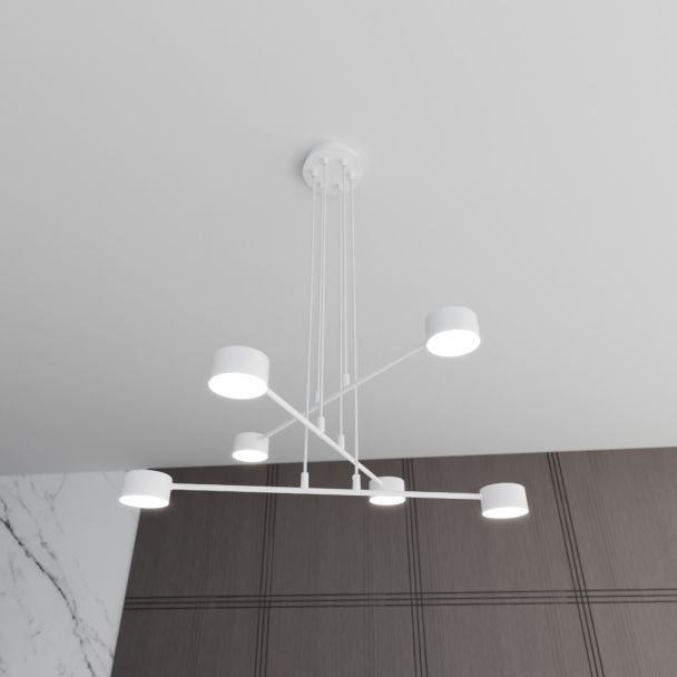 EMIBIG 1340/6 LAMPA WISZĄCA MODUS 6 WHITE