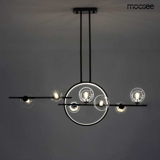 MOOSEE MSE010100346 MOOSEE lampa wisząca ALURE LINE TWIN 90 czarna