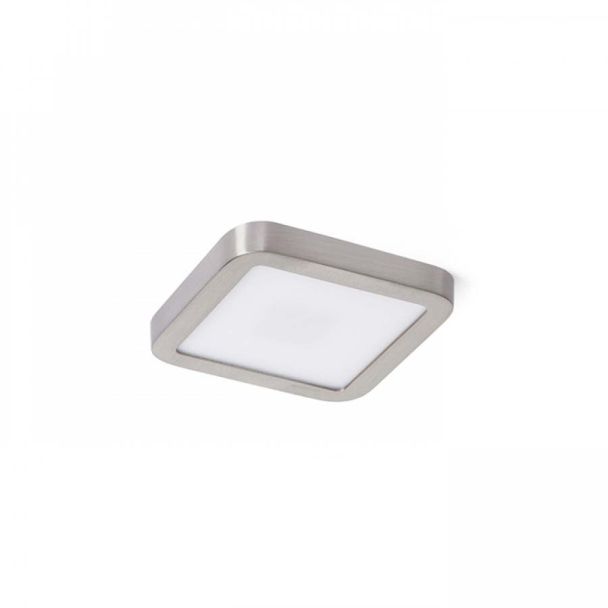 RENDL R12778 HUE SQ 9 wpuszczana nikiel mat 230V LED 6W 3000K