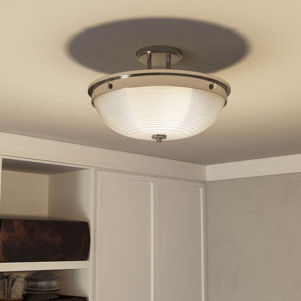 ELSTEAD Mantle QZ/MANTLE/SF IS Semi-Flush