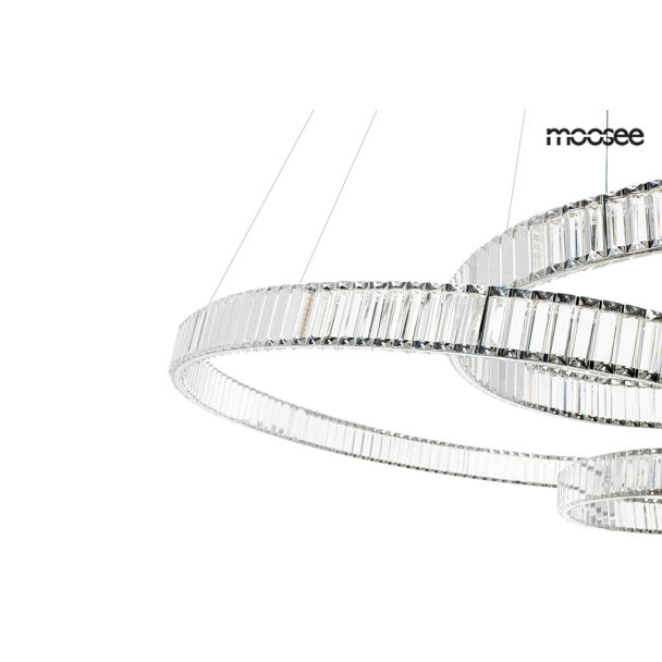 MOOSEE MSE1501100198 lampa wisząca WAVE 160A chrom