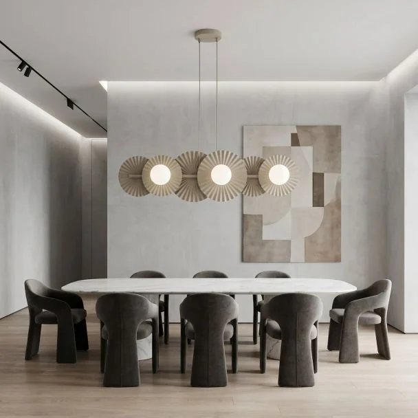 EMIBIG 1728/6 UMBRA 6 MOKKA Lampa wisząca