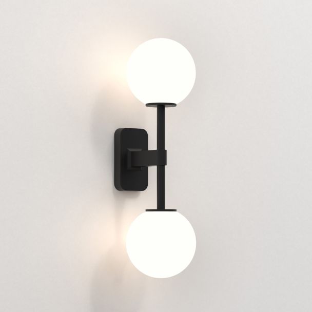 ASTRO 1429005 Tacoma Twin lampa ścienna czarny