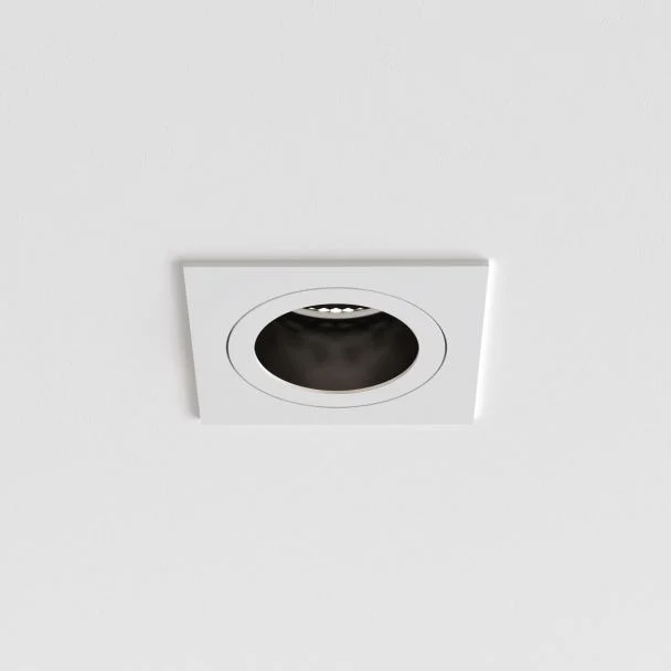 ASTRO 1434002 Pinhole Slimline Square Fixed Fire-Rated IP65 spot biały