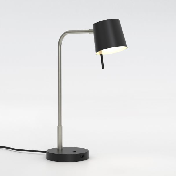 ASTRO 1444007 Miura Desk USB lampa stołowa nikiel
