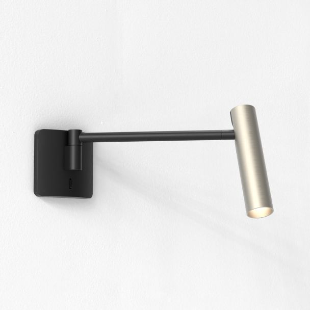 ASTRO 1457004 Leda Swing Arm lampa ścienna czarny