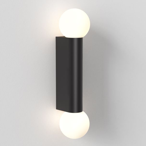 ASTRO 1459006 Ortona Twin lampa ścienna czarny