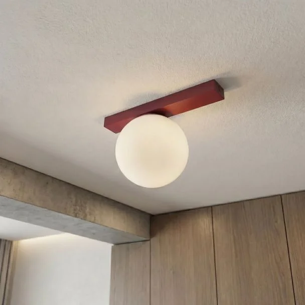 EMIBIG 1713/1 FIT 1 BURGUNDY OPAL Lampa sufitowa