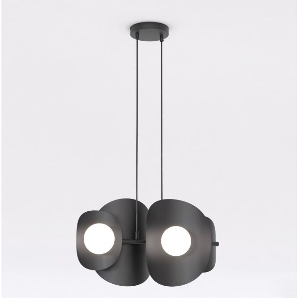 EMIBIG 1491/4 ELEMENTI 4 BLACK Lampa wisząca