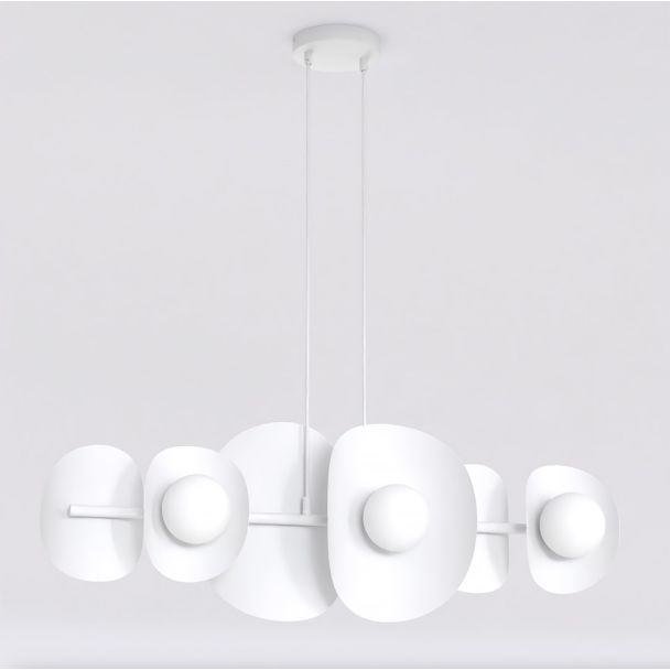 EMIBIG 1492/6 ELEMENTI 6 WHITE Lampa wisząca
