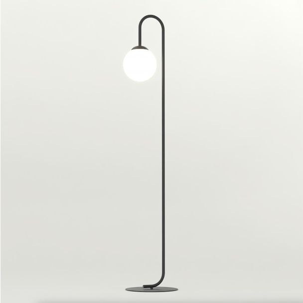 EMIBIG 1495/LP1 FLOR LP1 BLACK Lampa podłogowa