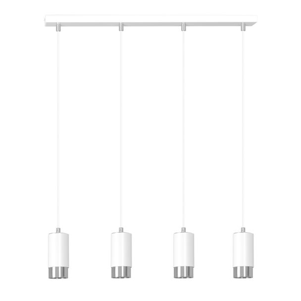 EMIBIG 814/4 LAMPA WISZĄCA FUMIKO 4 WH/CHROME