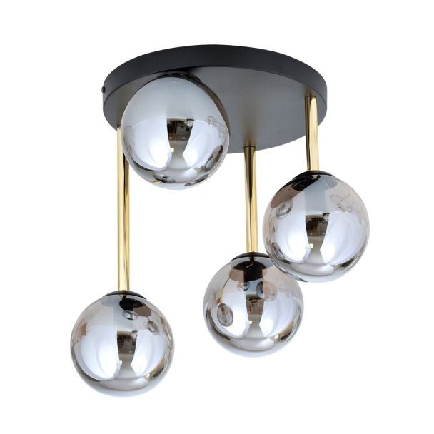 EMIBIG 1259/4 LAMPA SUFITOWA DOLCE 4 BL GRAFIT