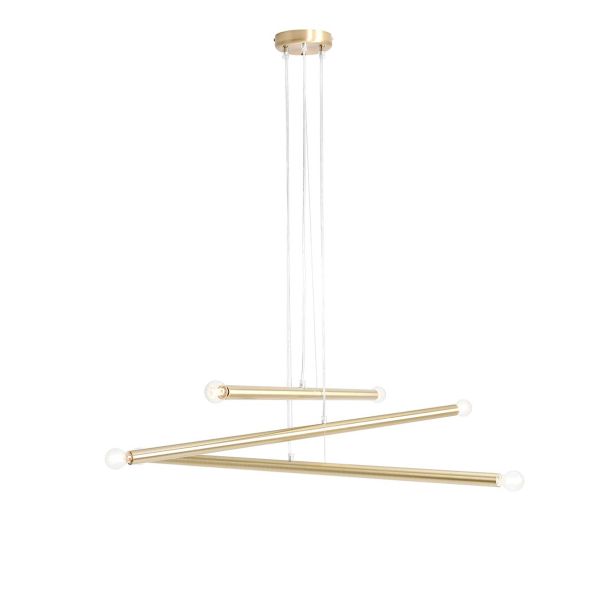 ALDEX 1072K40 LAMPA WISZĄCA TUBO 6 MOSIĄDZ
