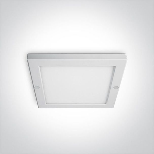 ONE LIGHT 62018AF/W/W Dolo biały plafon LED IP40 3000K 18W