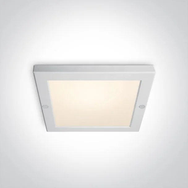 ONE LIGHT 62018AF/W/W Dolo biały plafon LED IP40 3000K 18W