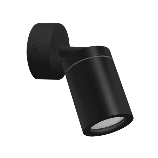 IDEUS 4069 TENOR GU10 1C BLACK Oprawa ścienno-sufitowa