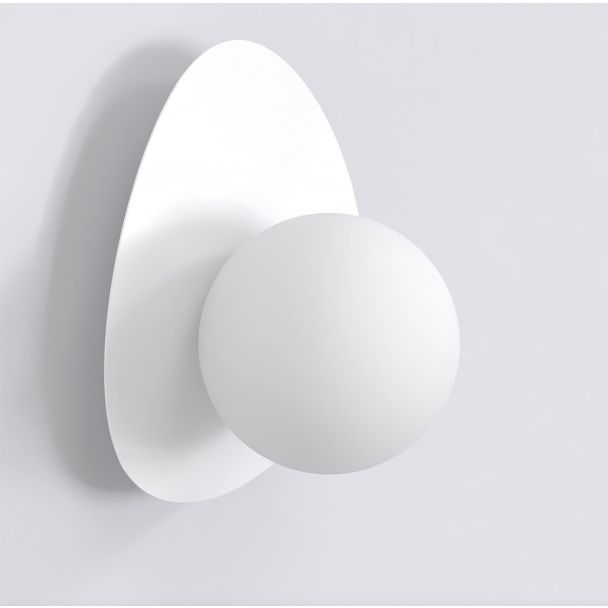 EMIBIG 1528/K1 OVO K1 WHITE Kinkiet