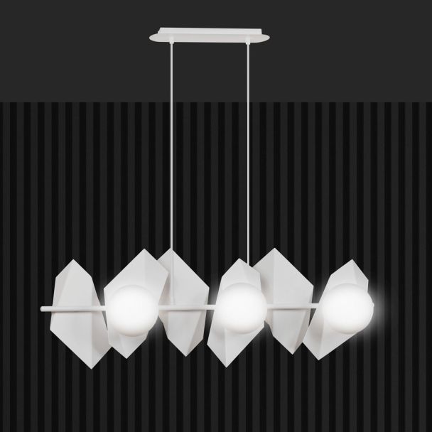 EMIBIG 526/1 LAMPA WISZĄCA TRAKER 1 BL/GOLD