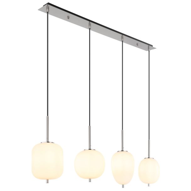 GLOBO 15345-4NO BLACKY I Lampa wisząca
