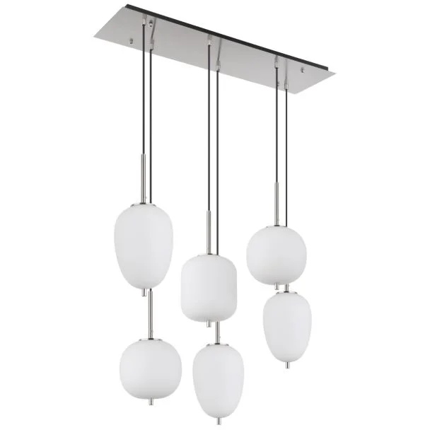 GLOBO 15345-6NO BLACKY I Lampa wisząca