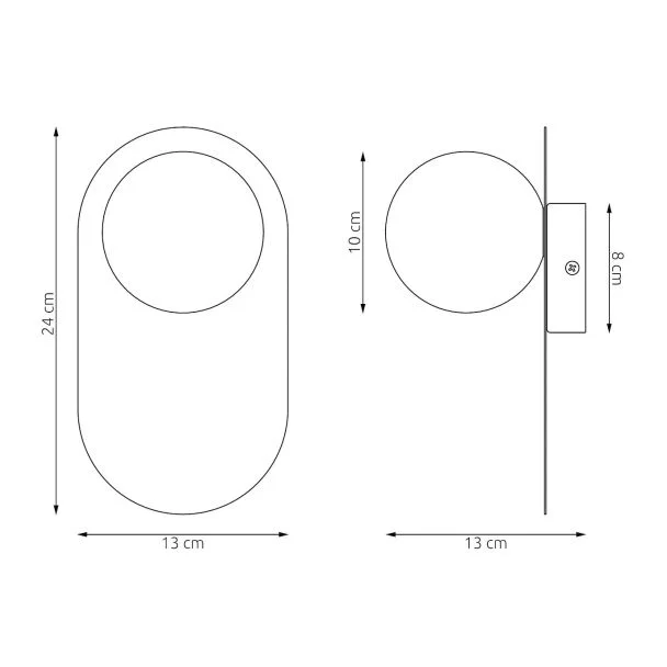 EMIBIG 1552/K1 VIVA K1 ORANGE Lampa sufitowa