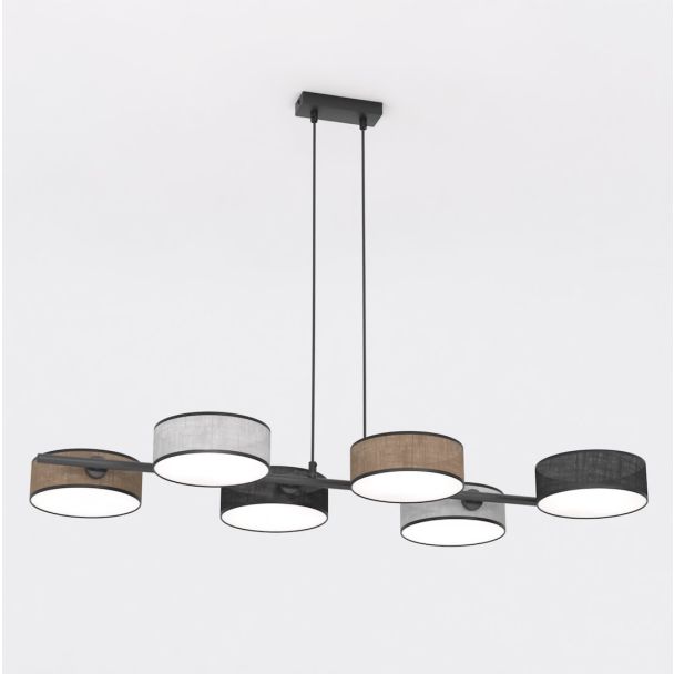 EMIBIG 1566/6 DRUMZ 6 MIX1 Lampa wisząca