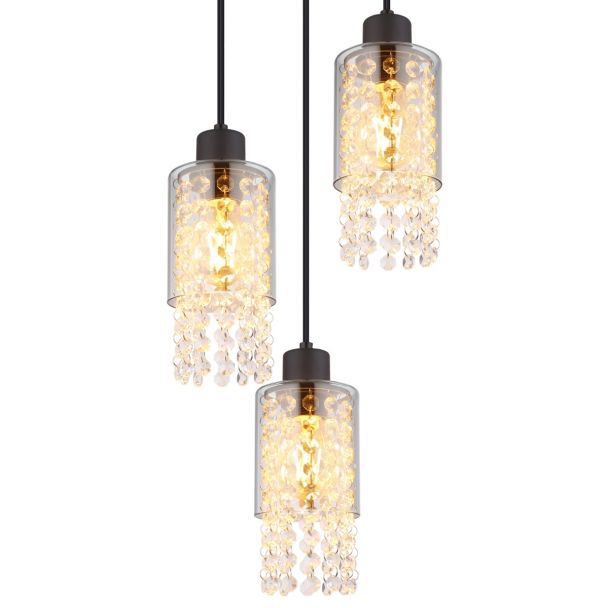 GLOBO 15799-3H BACKEY Lampa wisząca