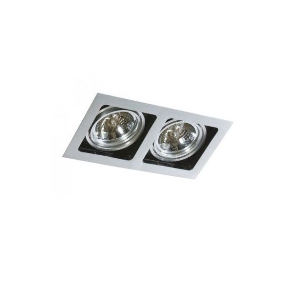 AZZARDO GM2202-ALU / AZ0794 Sisto 2 (aluminium) Lampa wpuszczane