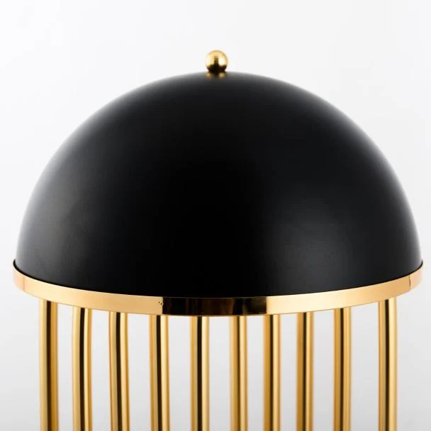 Step into design ST-1602 black Lampa stołowa DOLCE VITA czarno - złota