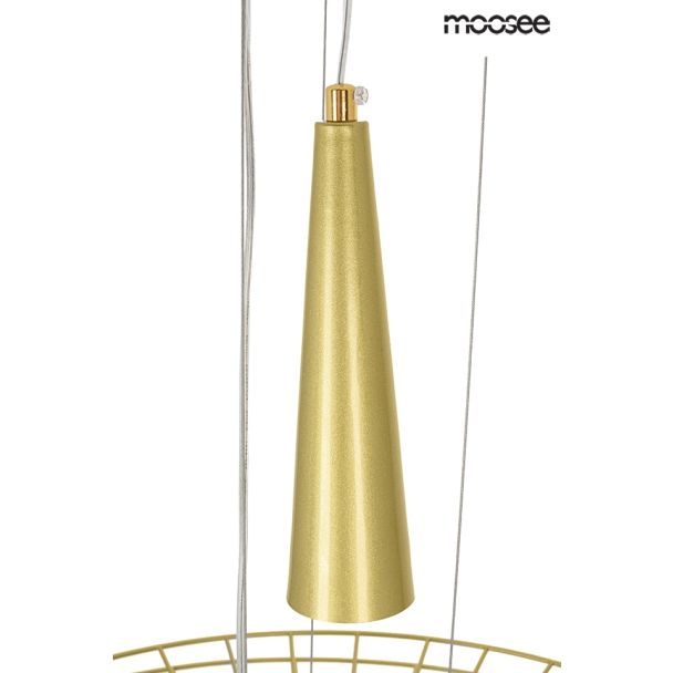 Moosee MSE010100336 Lampa wisząca SESTO złota