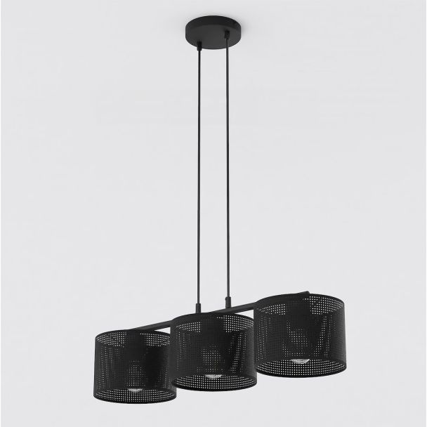 EMIBIG 1670/3 LUX 3 BLACK LAMPA WISZĄCA