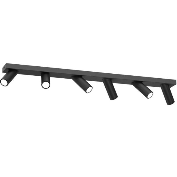 LUMINEX 1660 spot Tublon black 6xGU10