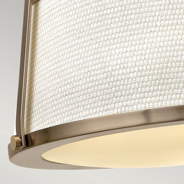 ELSTEAD Charlotte HK-CHARLOTTE-SF-BC 3 Light Semi-Flush - Brushed Caramel
