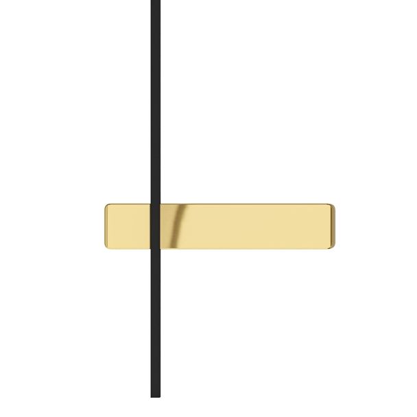 OPEN DESIGN OR85082 Bene Parette Nero/Gold 60*