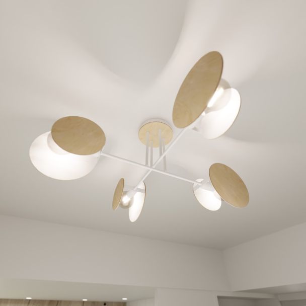EMIBIG 174/4 LAMPA SUFITOWA ZITA 4 WHITE