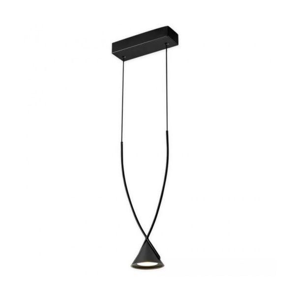 Step into design ST-1758 Lampa wisząca MIA LED czarna 15,5 cm