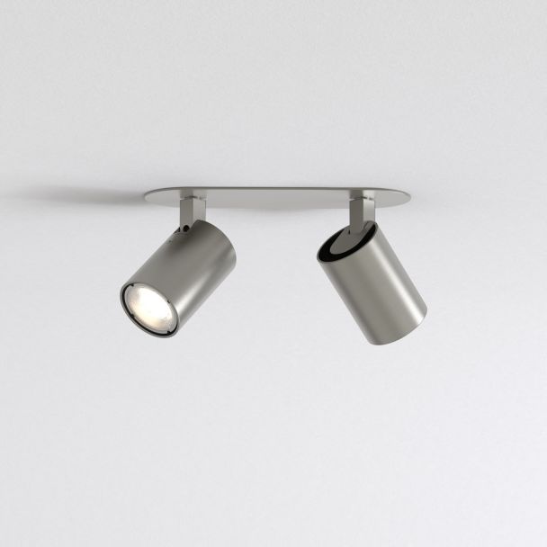 ASTRO 1286099 Ascoli Twin Recessed lampa sufitowa nikiel