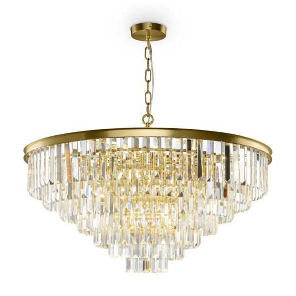 MAYTONI MOD085PL-16BS Neoclassic Revero Pendant Lamp Brass
