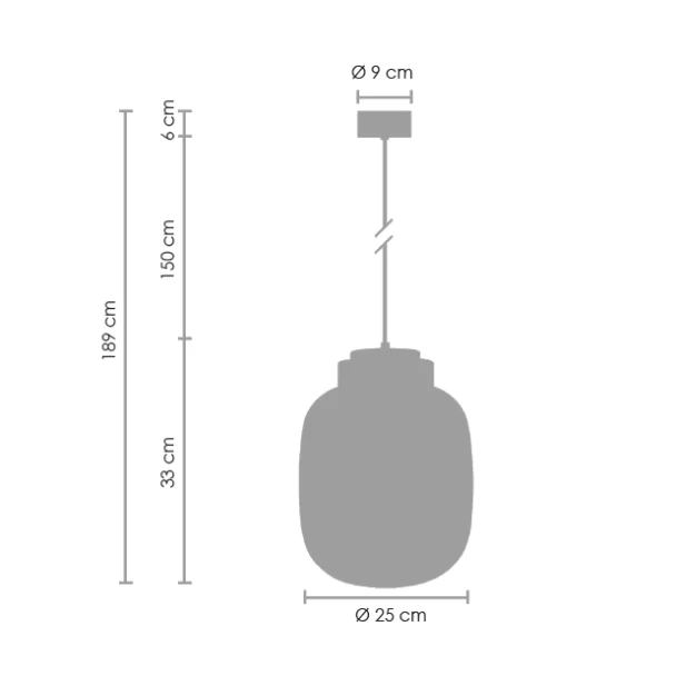 Step into Design 9969P/A white Lampa wisząca BOOM LED biało miedziana 25 cm