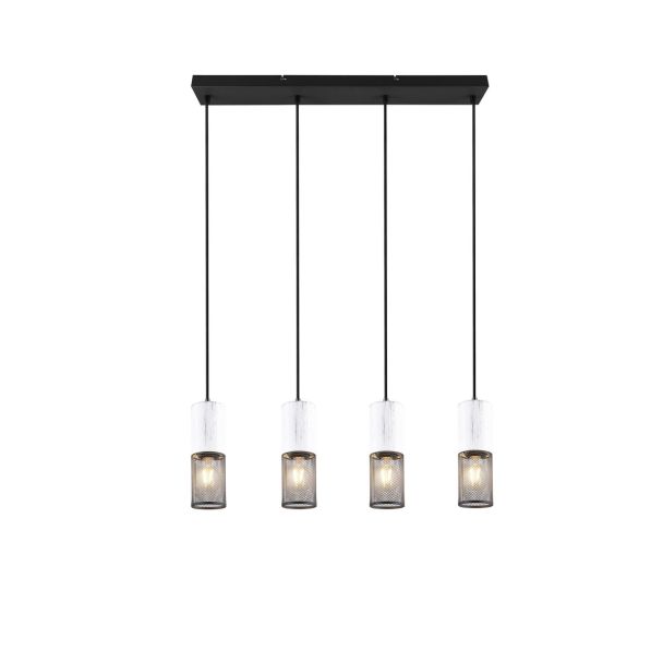 TRIO TOSH 304300434 LAMPA WISZĄCA czarny