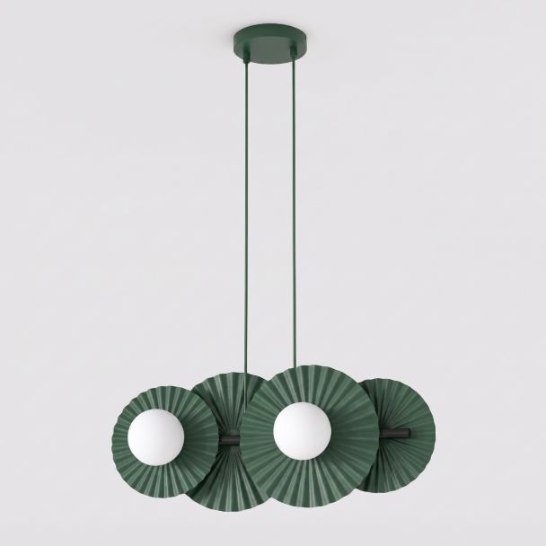 EMIBIG 1829/4 UMBRA 4 OLIVE GREEN Lampa wisząca