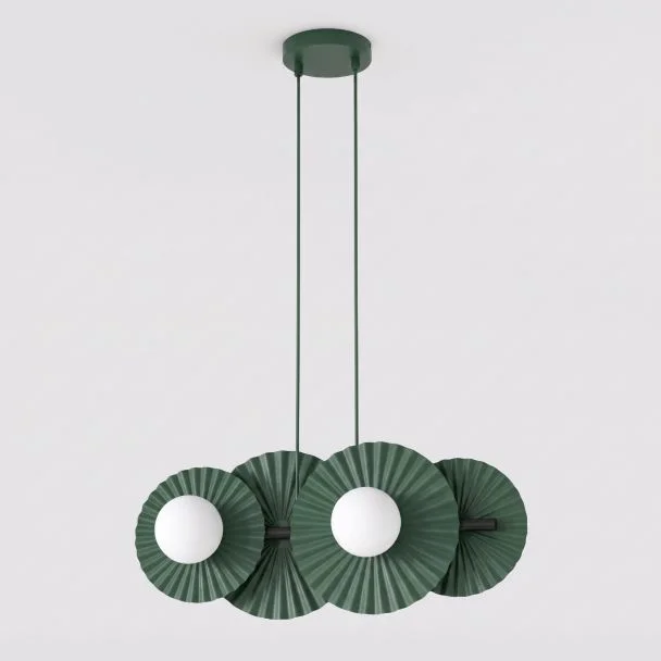 EMIBIG 1829/4 UMBRA 4 OLIVE GREEN Lampa wisząca