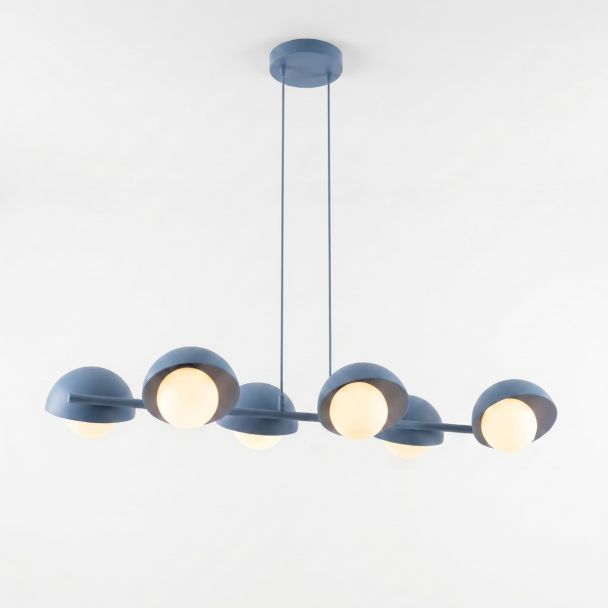 EMIBIG 1833/6 BOOM 6 DUSTY BLUE Lampa wisząca