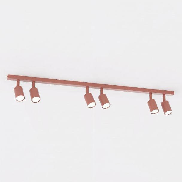 EMIBIG 1837/6 FLASH 6 CORAL Lampa sufitowa