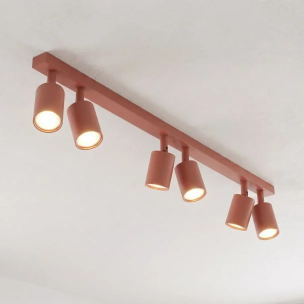 EMIBIG 1837/6 FLASH 6 CORAL Lampa sufitowa