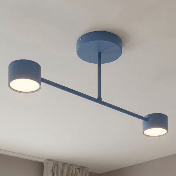 EMIBIG 1839/2 HALO 2 DUSTY BLUE Lampa sufitowa