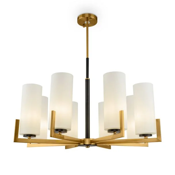 MAYTONI MOD089PL-08BS Modern Fortano Chandelier Brass